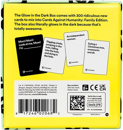 Cards Against Humanity: Glow in the Dark