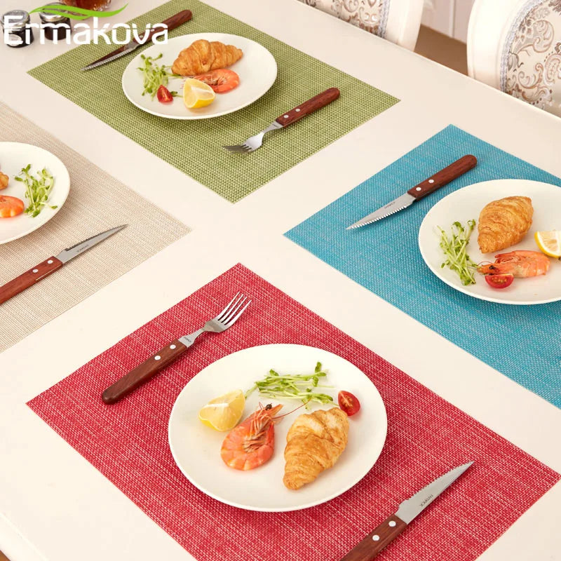 4 PCS/6 PCS Place mats Table Mats