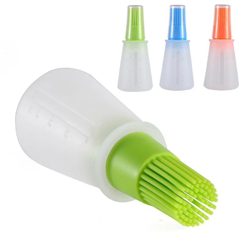 1PC Oil Bottle with Silicone Brush