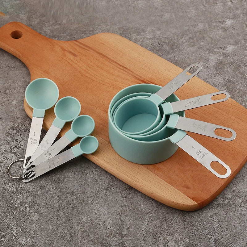 8PCS Measuring Cups Spoons Set