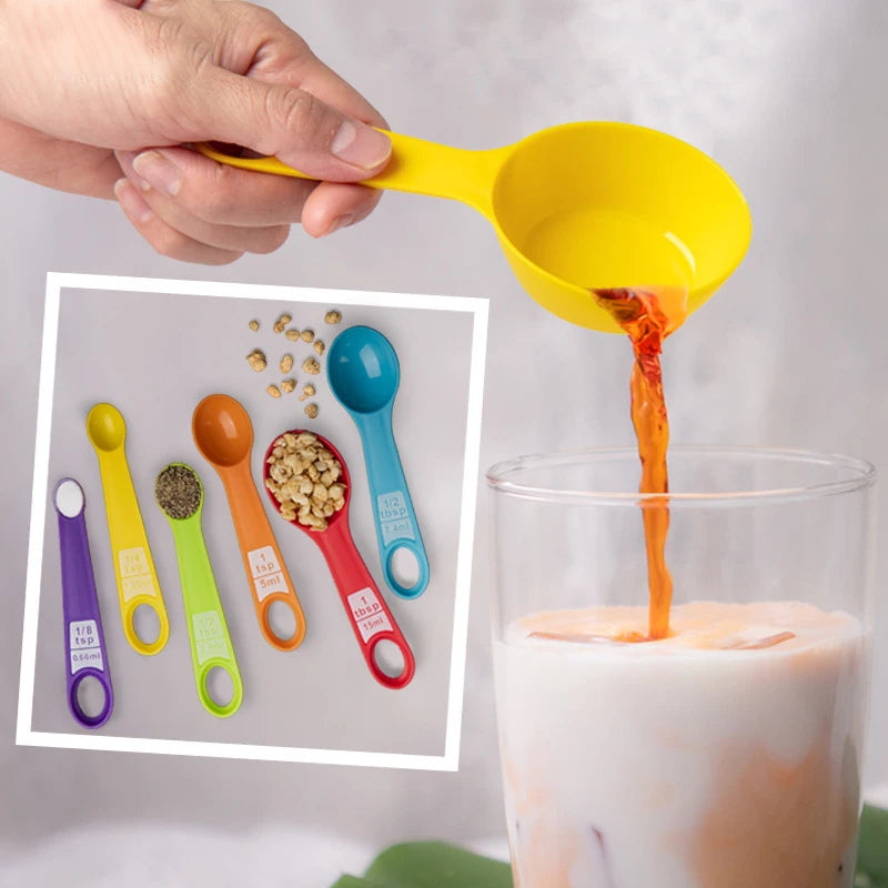 12pcs Plastic Measuring Set