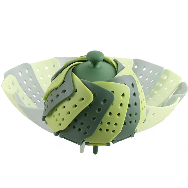 Retractable Lotus Steamer Basket