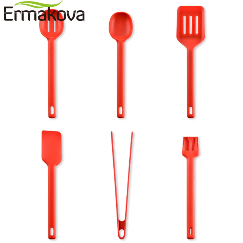 6PCS Silicone Kitchen Utensil Set