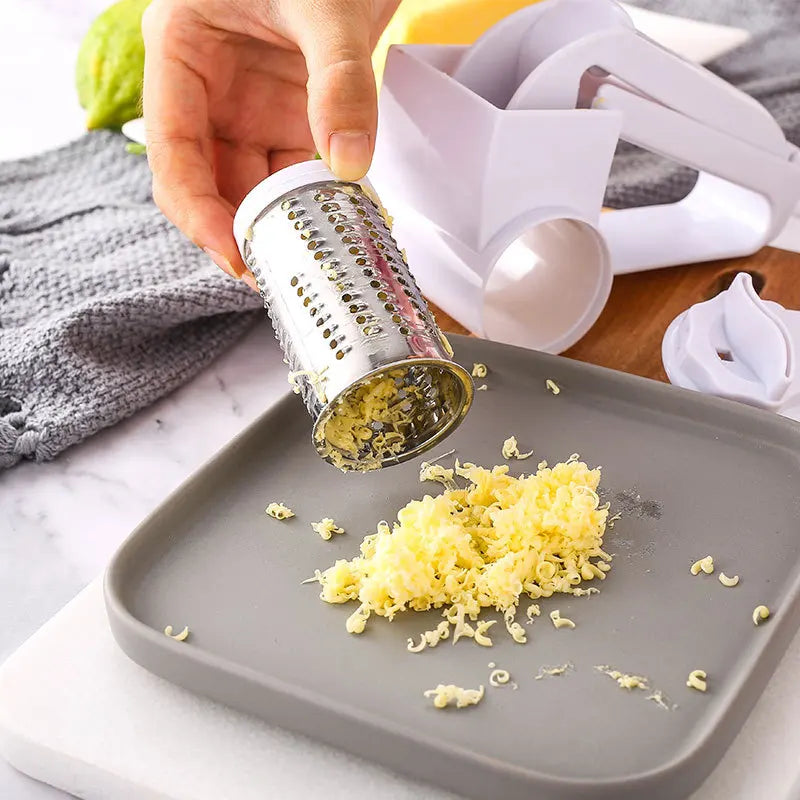 Hand-Cranked Cheese Grater