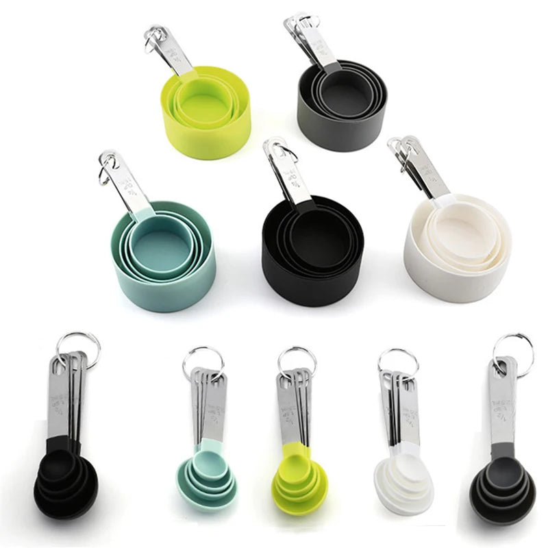 8PCS Measuring Cups Spoons Set